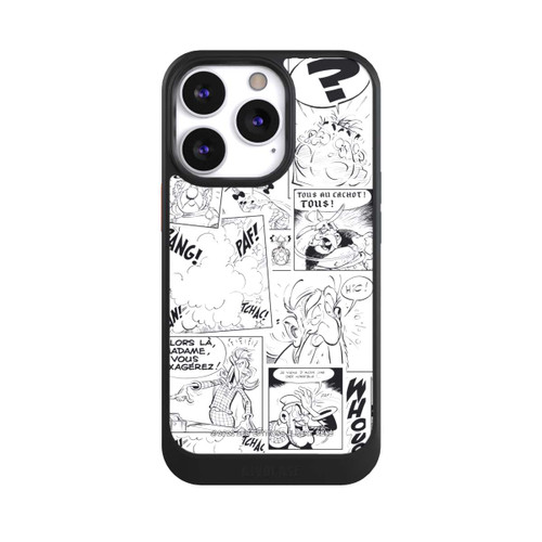 Apple iPhone 13 Pro NIVOcore BD Astérix Blanc &amp; Noir