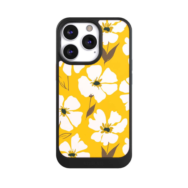 iPhone 13 Pro NIVOcore Prairie Fleurie Ocre Jaune