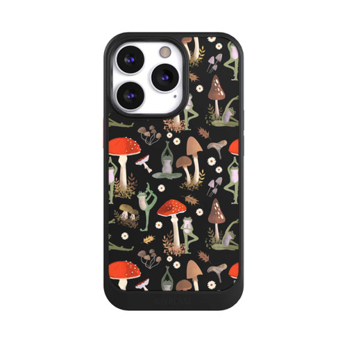 Apple iPhone 13 Pro NIVOcore Yoga-Frösche mit Pilzen