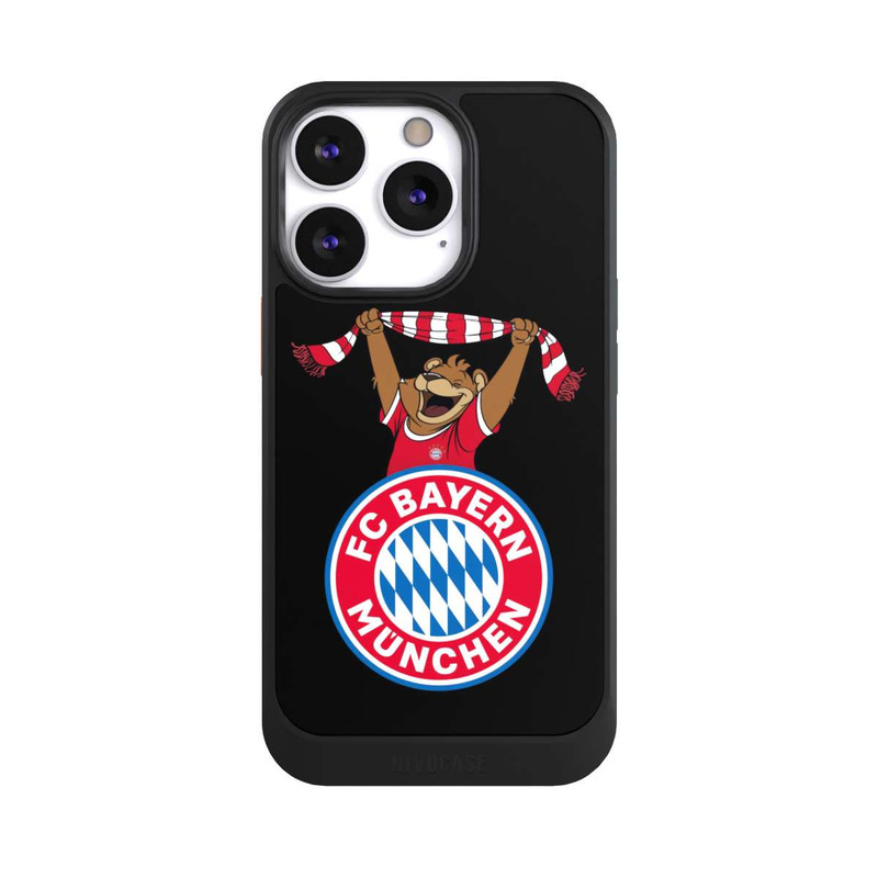 iPhone 13 Pro NIVOcore Bernie Jubel mit Schal Schwarz