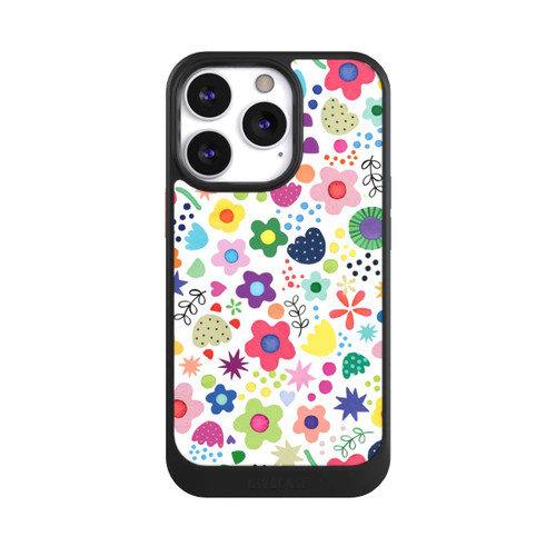 Apple iPhone 13 Pro NIVOcore Fleurs psychédéliques colorées