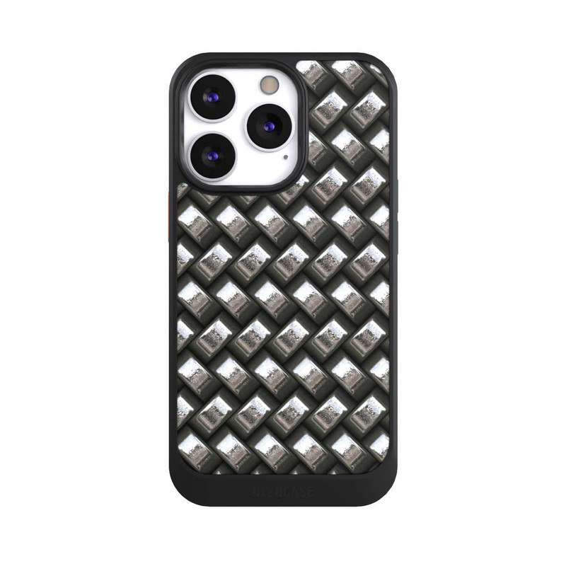iPhone 13 Pro NIVOcore Glamour Silver Metal