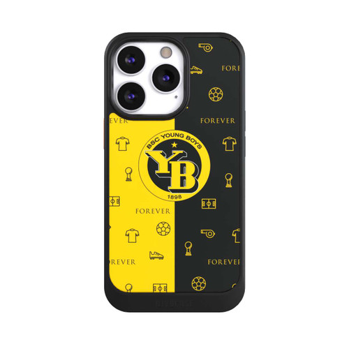 Apple iPhone 13 Pro NIVOcore BSC YB Gelb Schwarz Muster
