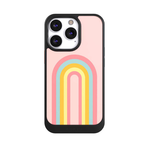 Apple iPhone 13 Pro NIVOcore Rosa Pastell Regenbogen lang