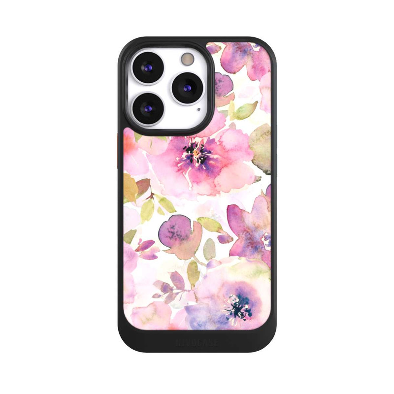 iPhone 13 Pro NIVOcore Papier Peint Fleurs Roses