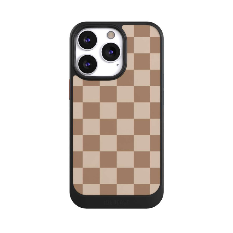 iPhone 13 Pro NIVOcore Carreaux marron