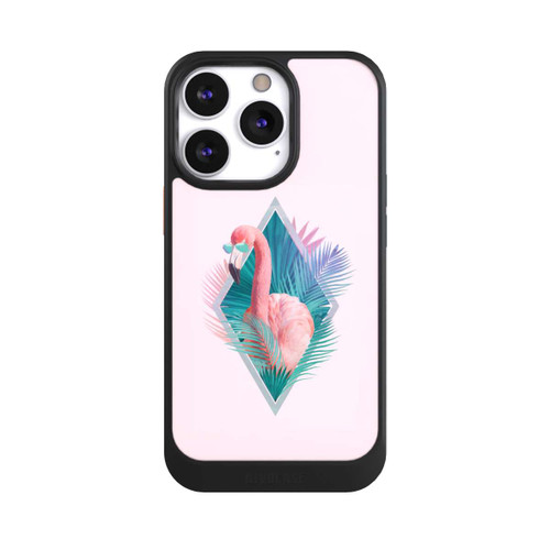 Apple iPhone 13 Pro NIVOcore Tropical Leaves Flamingo