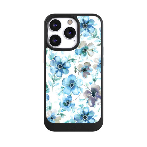 Apple iPhone 13 Pro NIVOcore Blaues Blumenmuster Trendy
