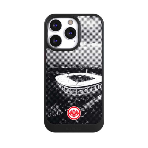Apple iPhone 13 Pro NIVOcore SGE Stadion Schwarz Weiß