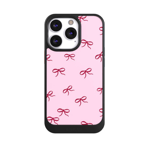 Apple iPhone 13 Pro NIVOcore Bows Red Pink Pattern