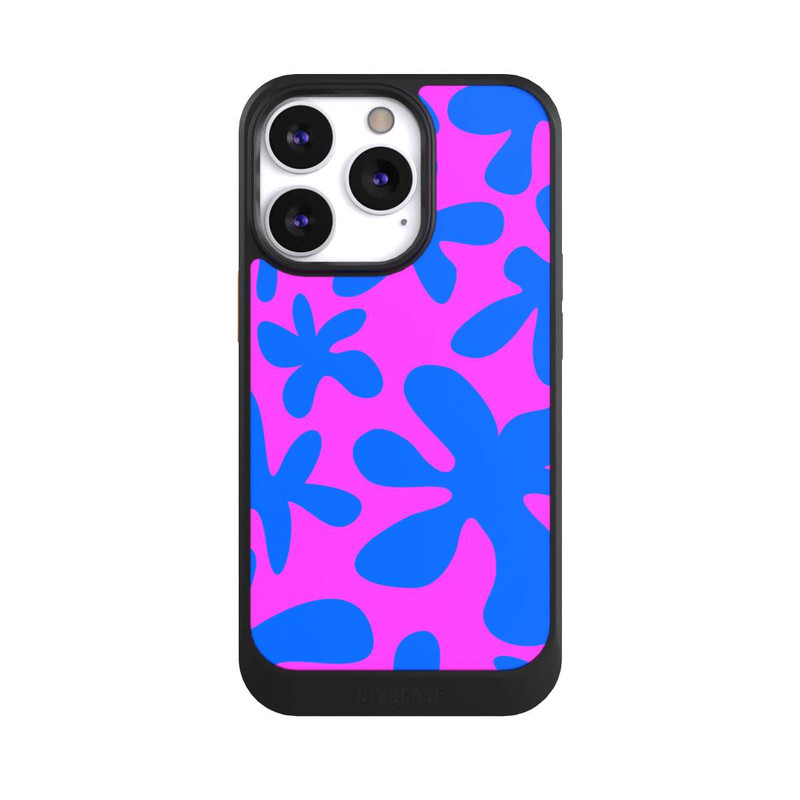 iPhone 13 Pro NIVOcore Dopamin Flowers Blue