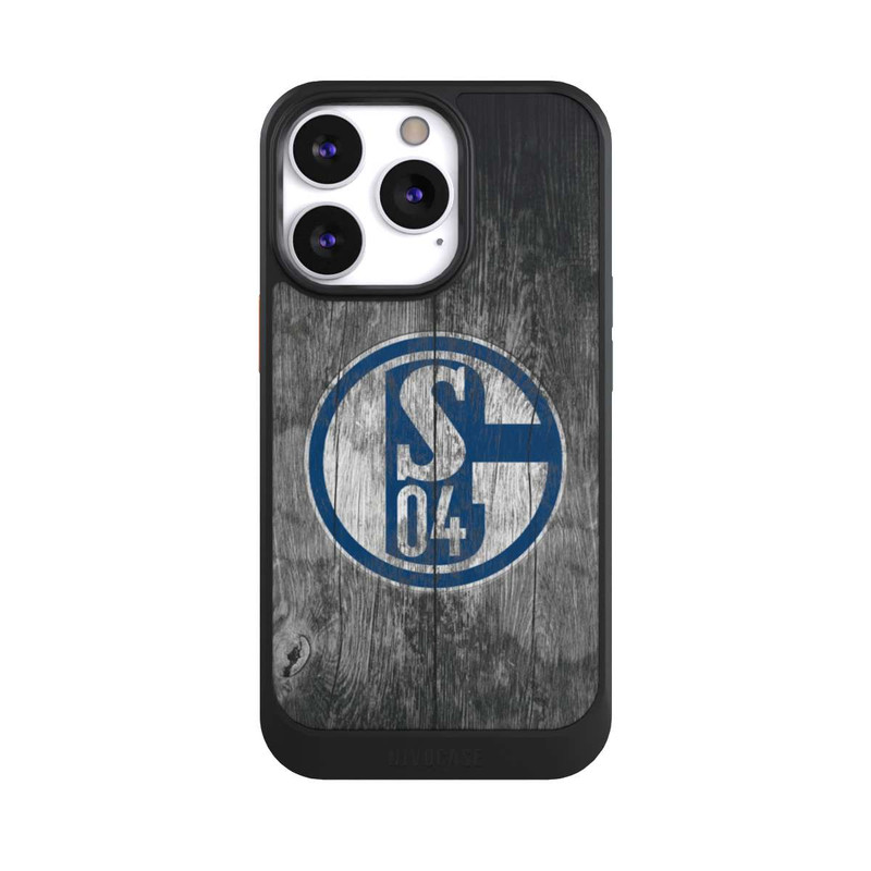 iPhone 13 Pro NIVOcore Schalke 04 Holz Look