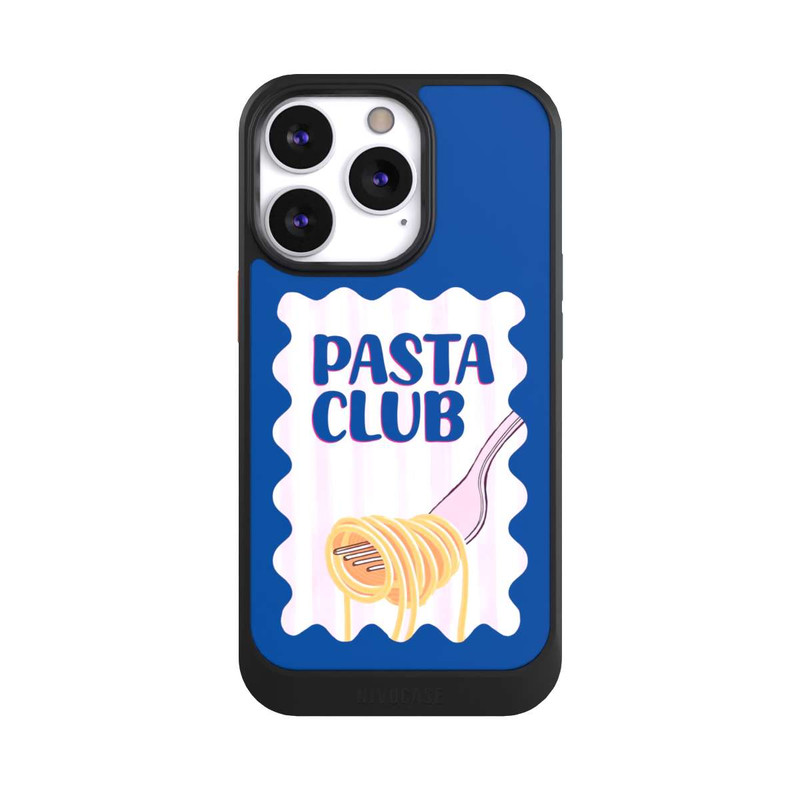 iPhone 13 Pro NIVOcore Pasta Club in Blue and Pink