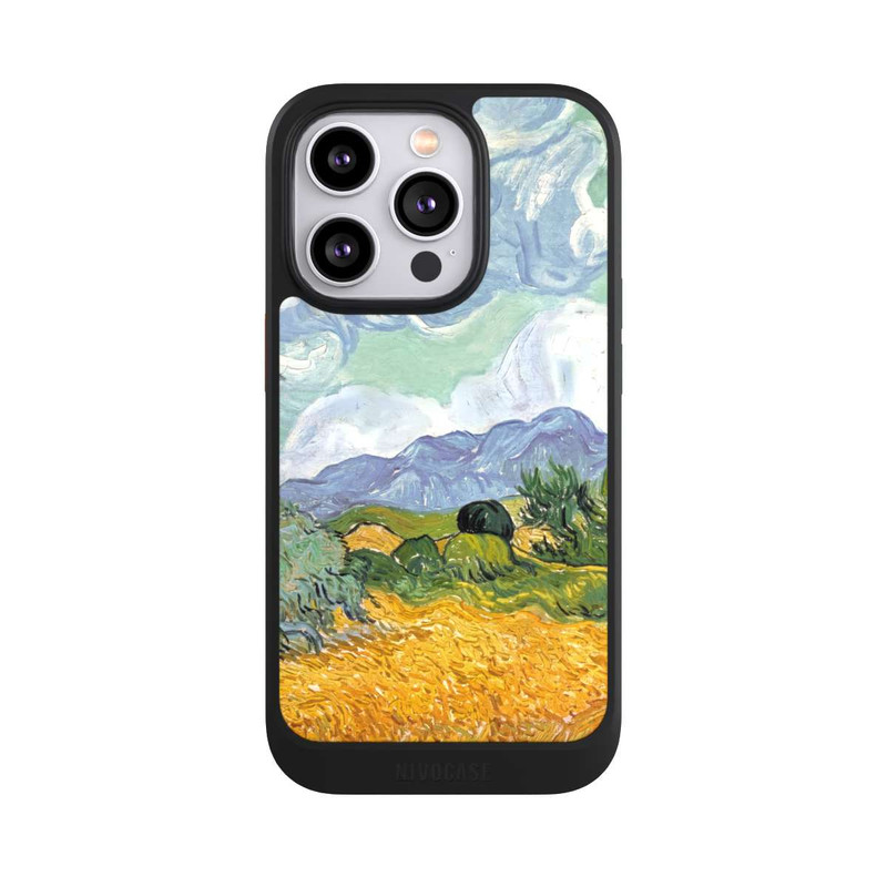 iPhone 14 Pro NIVOcore Champ de Blé Avec Cyprès