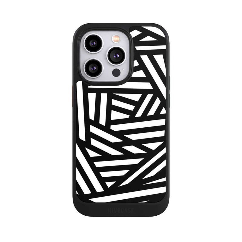 iPhone 14 Pro NIVOcore Simplement noir et blanc1