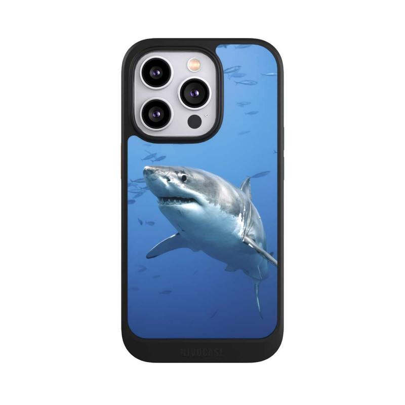 iPhone 14 Pro NIVOcore Grand Requin Blanc
