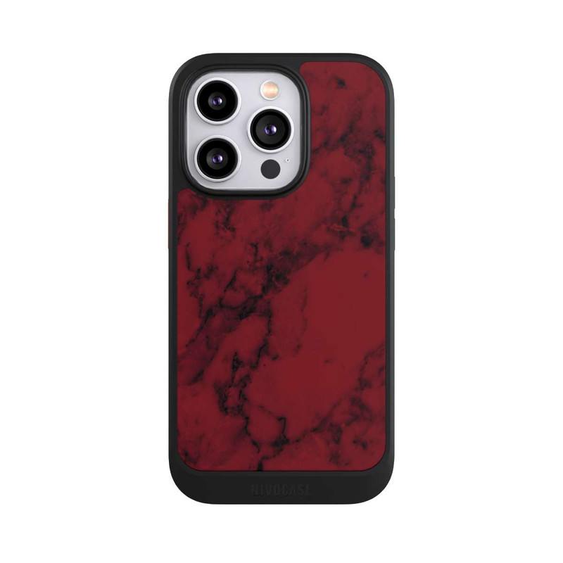 iPhone 14 Pro NIVOcore Marbre Marsala