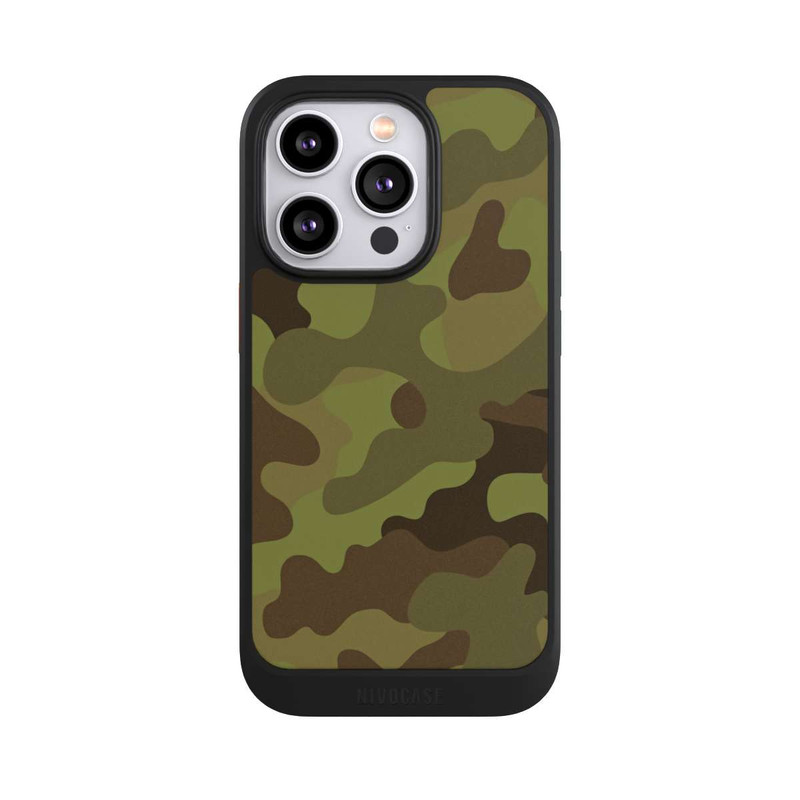 iPhone 14 Pro NIVOcore Militär Denim Camo