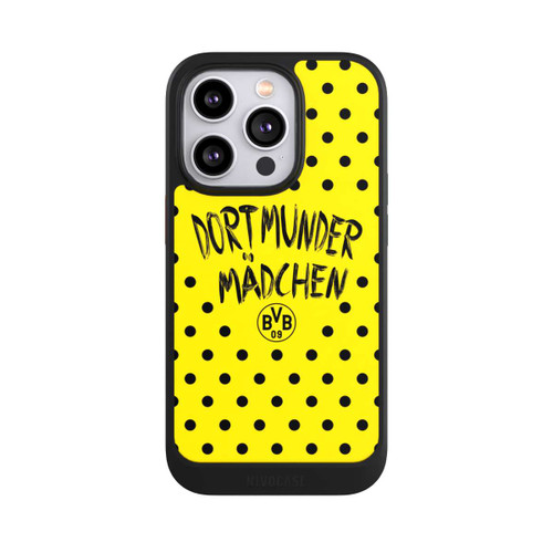 Apple iPhone 14 Pro NIVOcore BVB Dortmunder Mädel Punkte