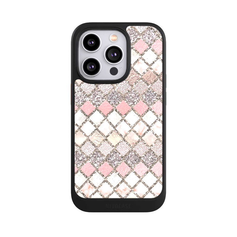 iPhone 14 Pro NIVOcore Mosaik Glitzerlook