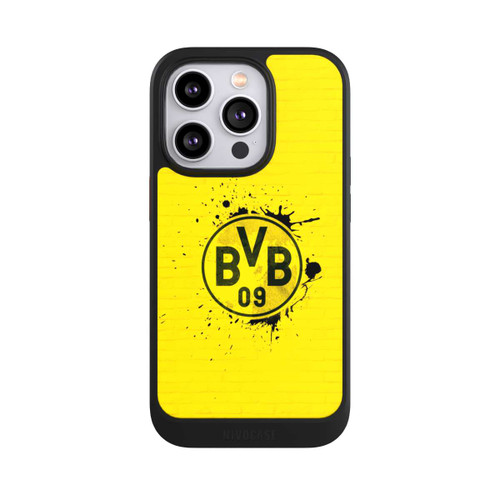 Apple iPhone 14 Pro NIVOcore Spraylogo Yellow - BVB