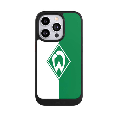 Apple iPhone 14 Pro NIVOcore Weiß-Grün - Werder Bremen
