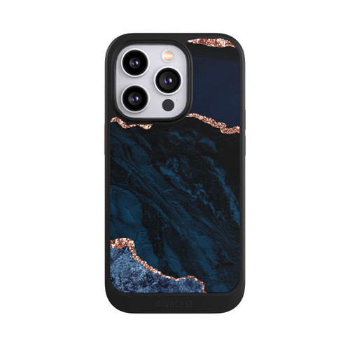 Apple iPhone 14 Pro NIVOcore Nacht Blau Marmor Landschaft