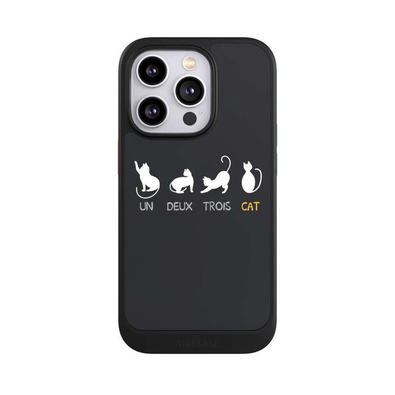 iPhone 14 Pro NIVOcore Un Deux Trois Cat
