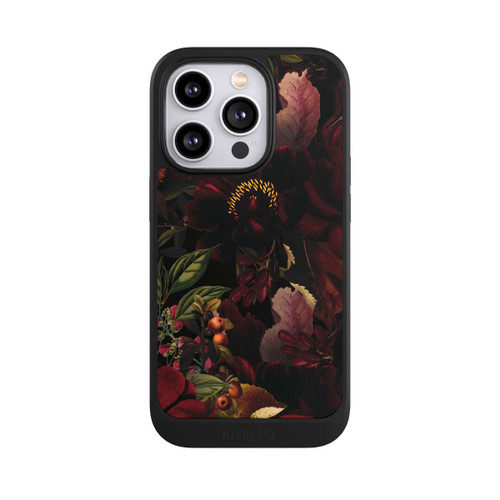 Apple iPhone 14 Pro NIVOcore Dunkle Rote Vintage Barock Rosen
