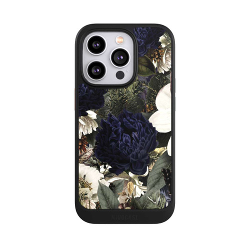 Apple iPhone 14 Pro NIVOcore Dunkle Mitternachts Barock Vintage Blumen