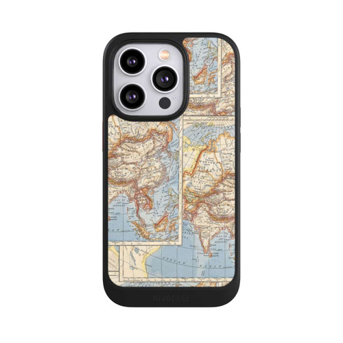 Apple iPhone 14 Pro NIVOcore World Map Vintage