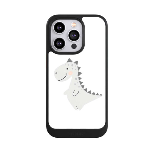 Apple iPhone 14 Pro NIVOcore Grauer Dino