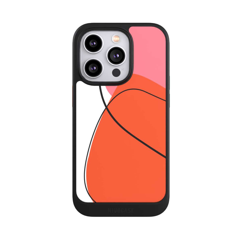 iPhone 14 Pro NIVOcore Meine orangefarbene Kunst