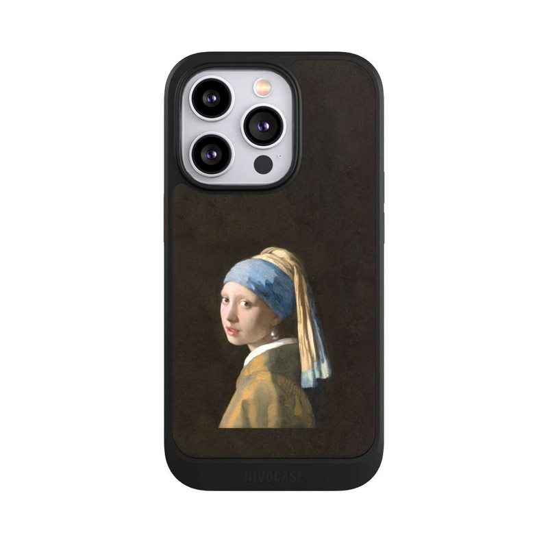iPhone 14 Pro NIVOcore Das Mädchen mit dem Perlenohrring von Johannes Vermeer