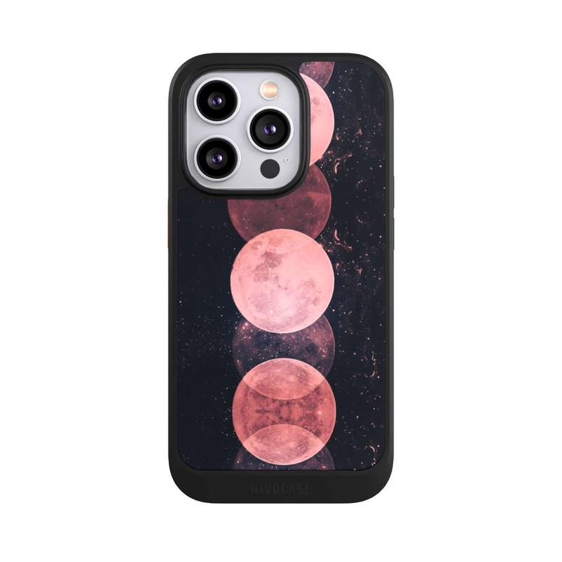 iPhone 14 Pro NIVOcore Pink Moon Phases