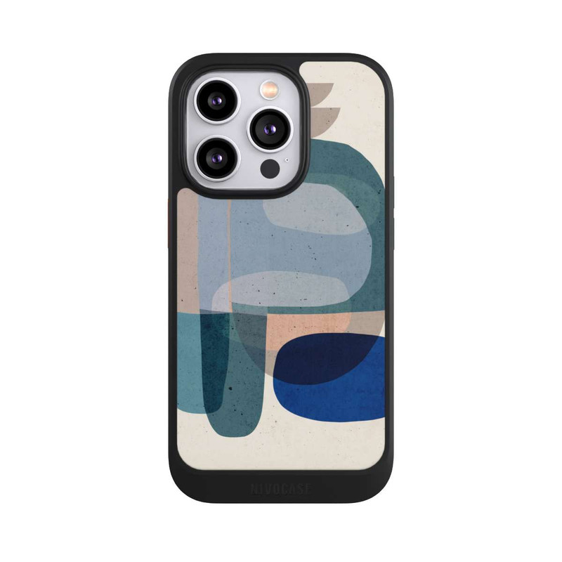 iPhone 14 Pro NIVOcore Pierres n° 3 Bleu