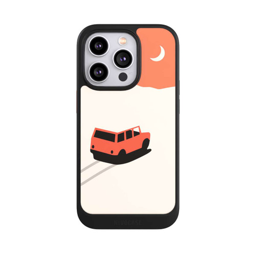 Apple iPhone 14 Pro NIVOcore Auto in der Wüste