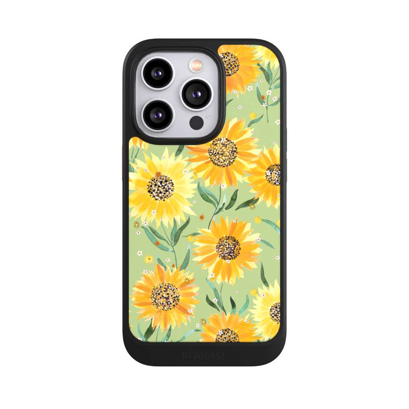 iPhone 14 Pro NIVOcore Sunflowers Green