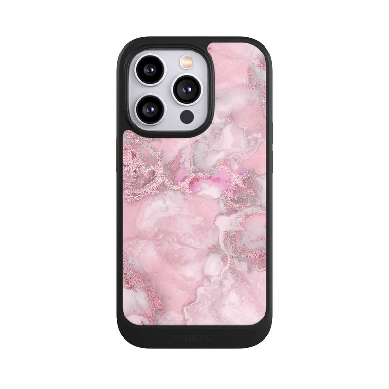 iPhone 14 Pro NIVOcore Alcohol Ink Pink