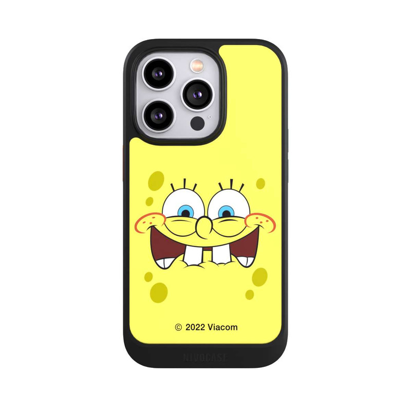 iPhone 14 Pro NIVOcore Spongebob - Nahaufnahme