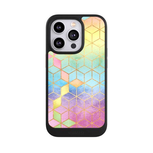 Apple iPhone 14 Pro NIVOcore Regenbogenwürfel