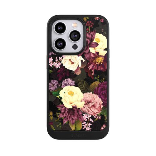 Apple iPhone 14 Pro NIVOcore Dunkle Blumen Bienen