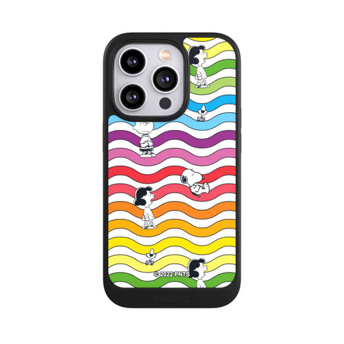 Apple iPhone 14 Pro NIVOcore Snoopy Pattern Rainbow