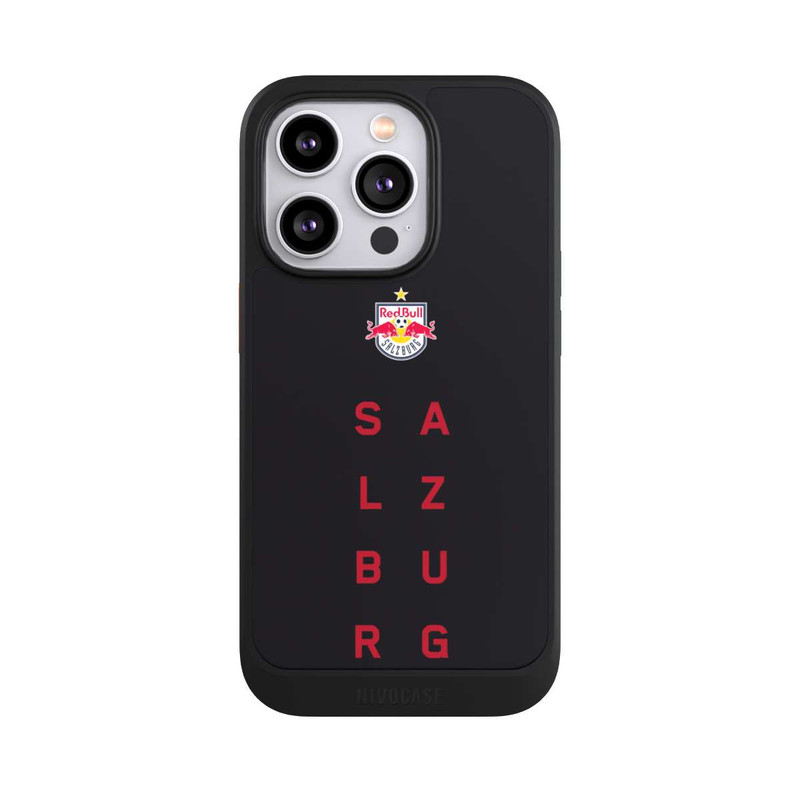 iPhone 14 Pro NIVOcore FC RB Salzburg Schriftzug Rot