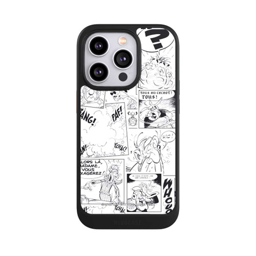 Apple iPhone 14 Pro NIVOcore BD Astérix Blanc &amp; Noir