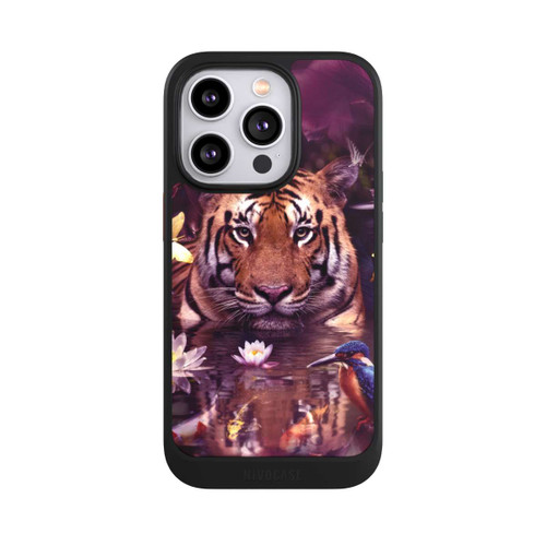 Apple iPhone 14 Pro NIVOcore Tiger Blumenrahmen
