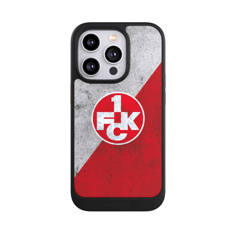 iPhone 14 Pro NIVOcore 1.FC Kaiserslautern-Beton Logo red