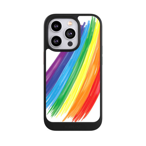 Apple iPhone 14 Pro NIVOcore Rainbow Paint Brush