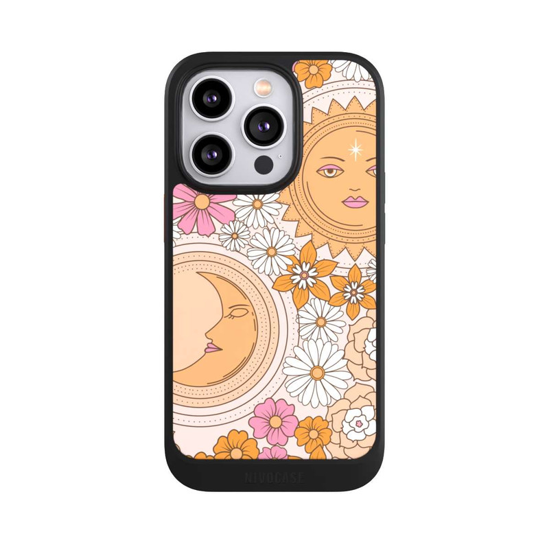 iPhone 14 Pro NIVOcore Moon Sun Flowers