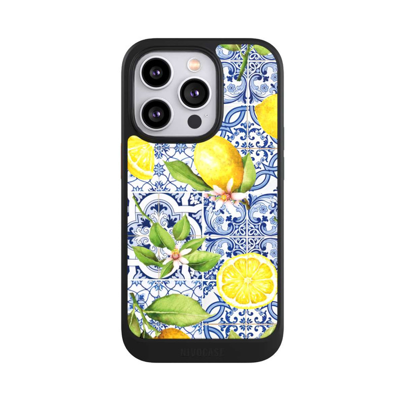 iPhone 14 Pro NIVOcore Citrons Grecques Pattern